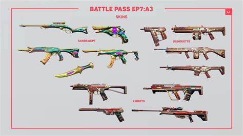 VALORANT Episode 9 Act 2 Battlepass: Skins,。